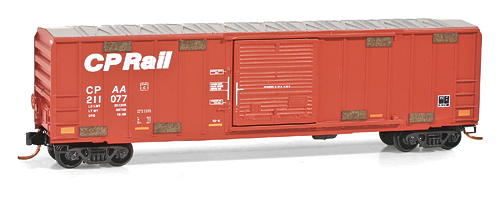 N Scale - Micro-Trains - 025 00 720 - Boxcar, 50 Foot, FMC, 5077 - Canadian Pacific - 211077