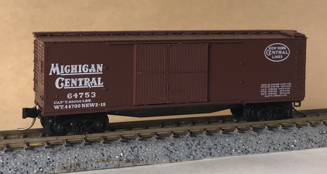 Microscale N #60-1393 Reading Railroad RDG -40' & 50' Boxcars 