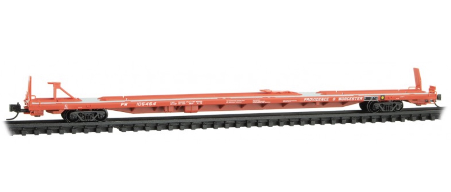 N Scale - Micro-trains - 071 00 591 - Flatcar, 89 Foot, Tofc 