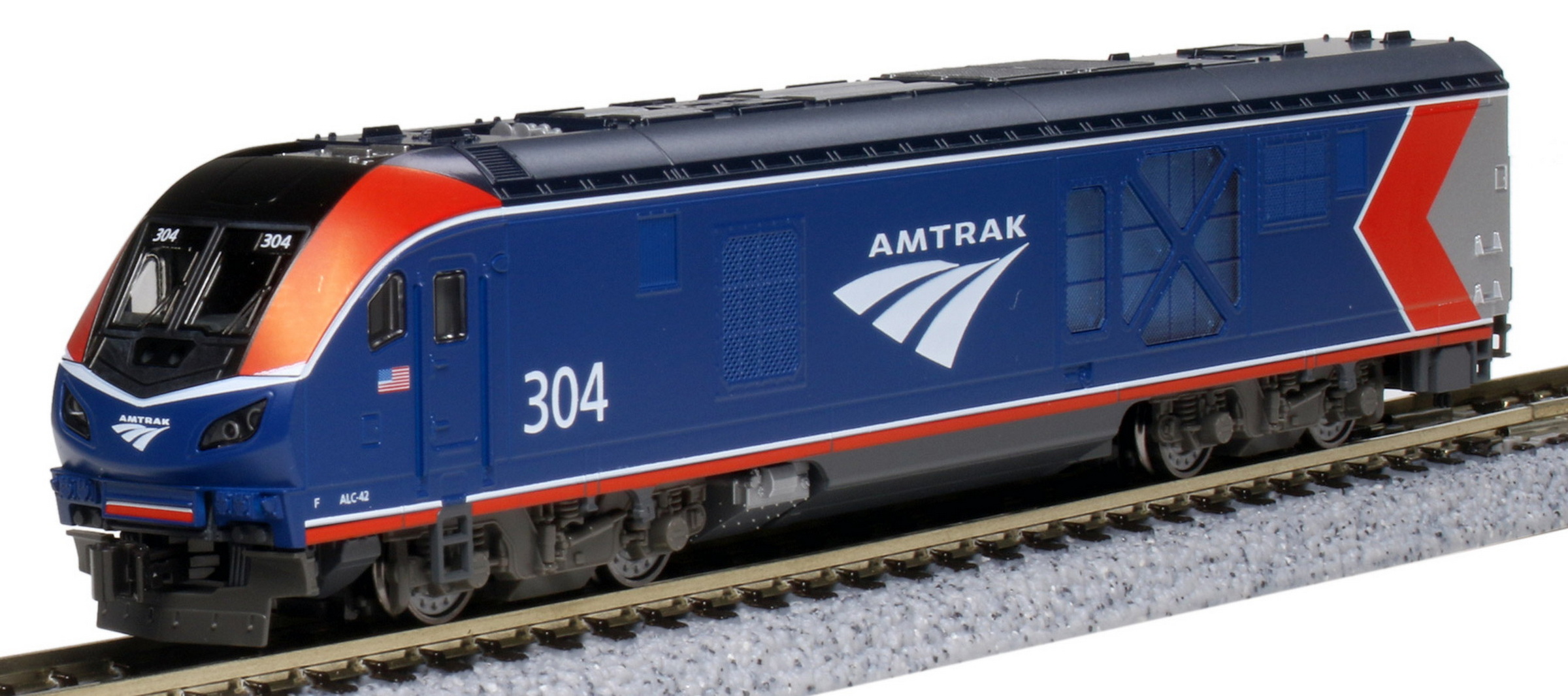 N Scale - Kato USA - 176-6053-S - ACL-42 - Amtrak - 304