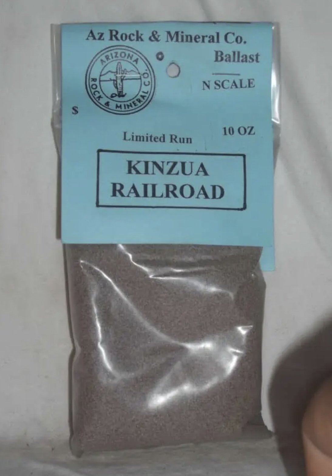 N Scale - Arizona Rock & Mineral - 3001 - Scenery, Railroad, Ballast - Scenery - 10 oz.