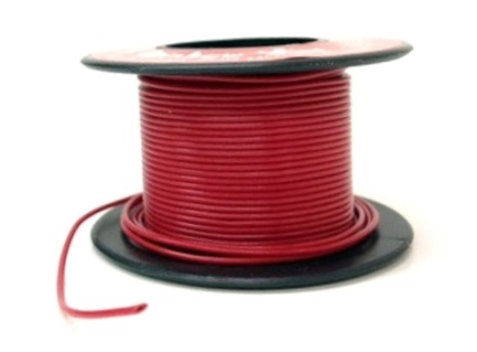 N Scale - Model Power - 2301 - Accessories, Power, Wire - Power Supplies - Hook-Up Wire - Conductor, Red