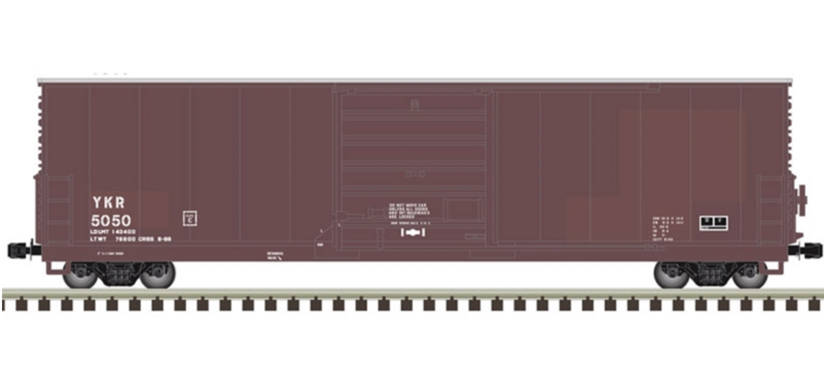 N Scale - Atlas - 50 005 247 - Boxcar, 50 Foot, X72 - Yorkrail - 5085