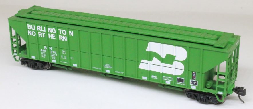 N Scale - Red Caboose - RM-25212-15 - Covered Hopper, 3-Bay, FMC 4700 ...