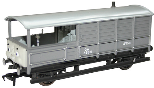 N Scale - Bachmann - 77091 - Brake Van, 20-Ton, Epoch III - Great Western - 56831