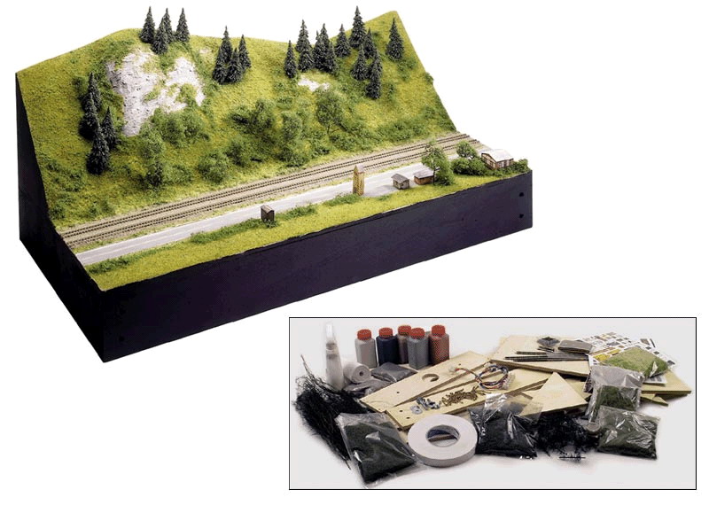 N Scale - Minitrix - 66200 - Structure, Module Kit, Railroad - Railroad Structures