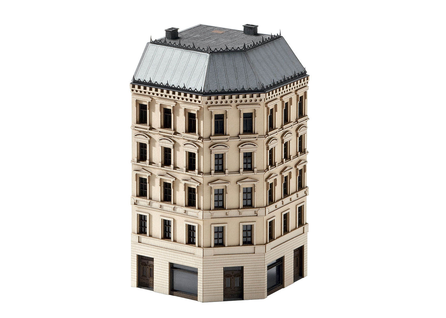 N Scale - Minitrix - 66145 - Structure, Building, Town House - Residential Structures