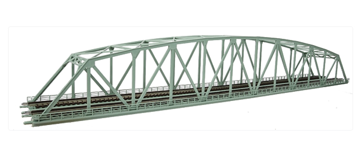 N Scale - Tomix - 3222 - Bridge, Chord Truss - Bridges and Piers