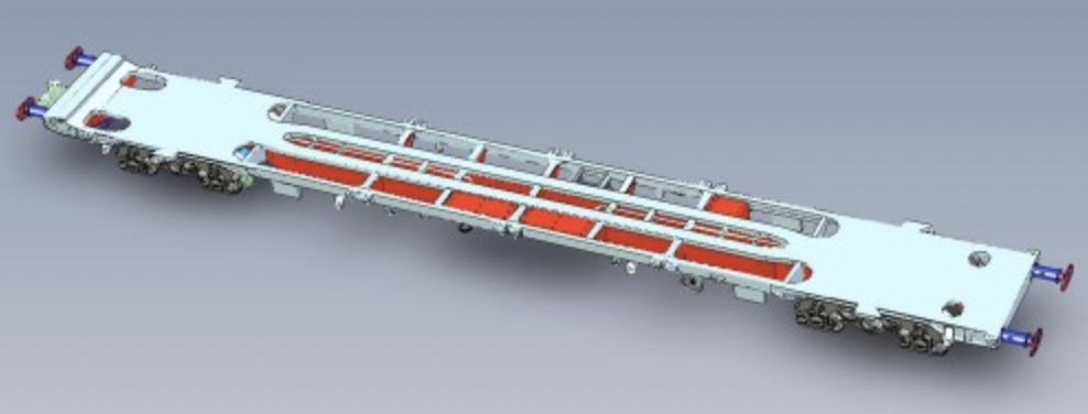 N Scale - C-Rail-Intermodal - C-Rail-N-FSA-RF - Flatcar, Intermodal, FSA, Railfreight - Undecorated