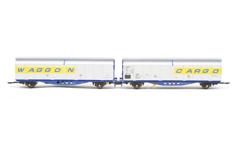 N Scale - Revolution Trains - NIZA-2102 - Cargowaggon Twin Van IZA - Cargowaggon - 23 RIV 60 GERS 2929 072-1