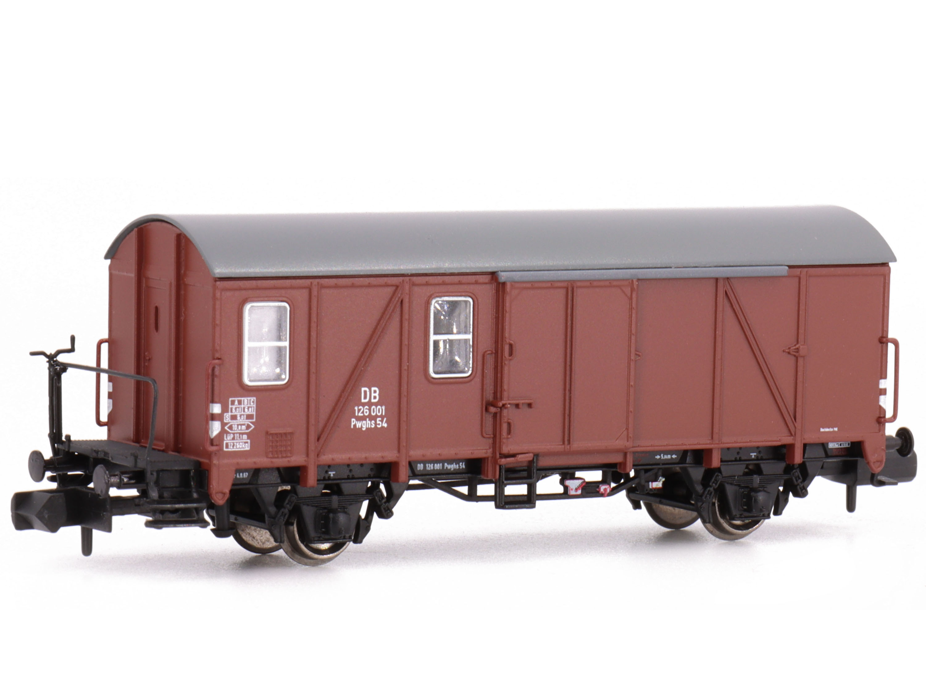 N Scale - Modellbahn Union - MU_N-G55010 - Baggage Car, Pwghs 054, - Deutsche Bundesbahn - 126 001