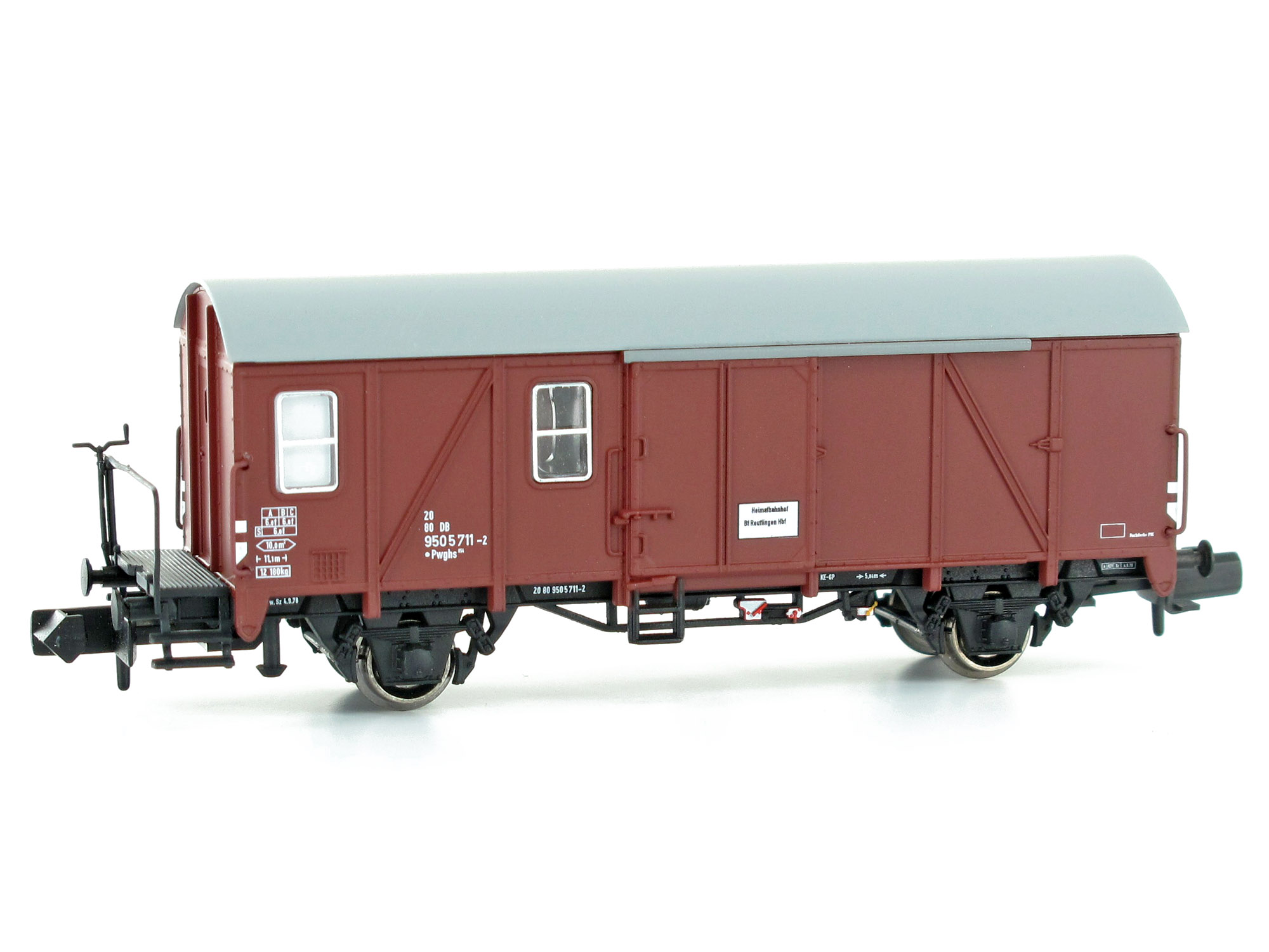 N Scale - Modellbahn Union - MU_N-G55003 - Baggage Car, Pwghs 054 - Deutsche Bundesbahn - 9505 711-2