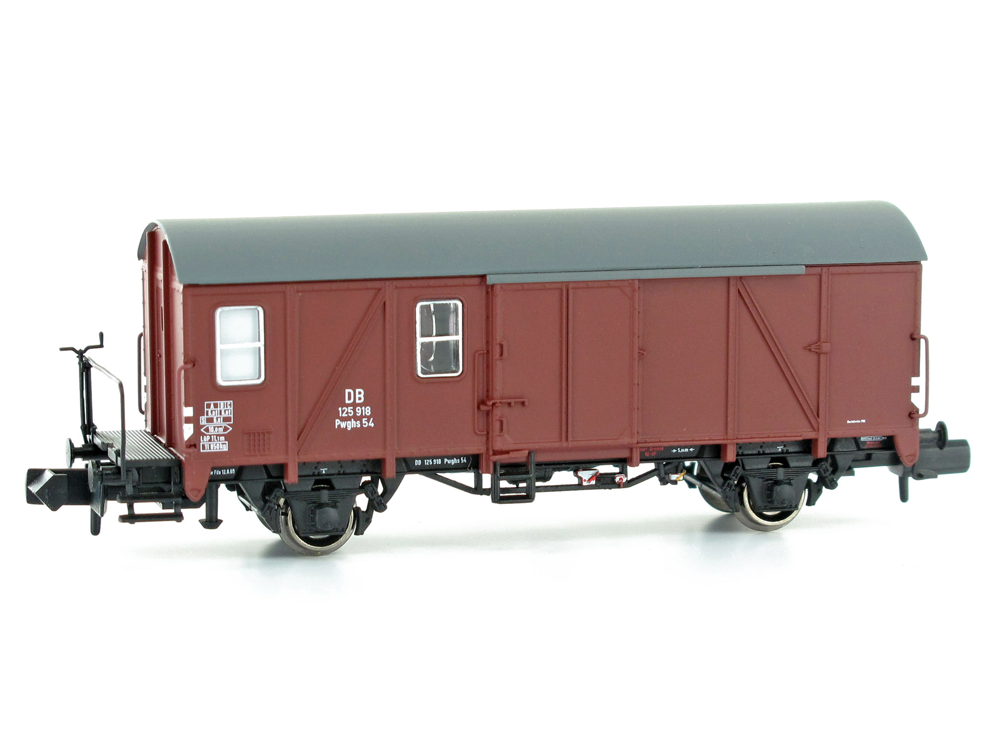N Scale - Modellbahn Union - MU_N-G55002 - Baggage Car, Pwghs 054 - Deutsche Bundesbahn - 125 918