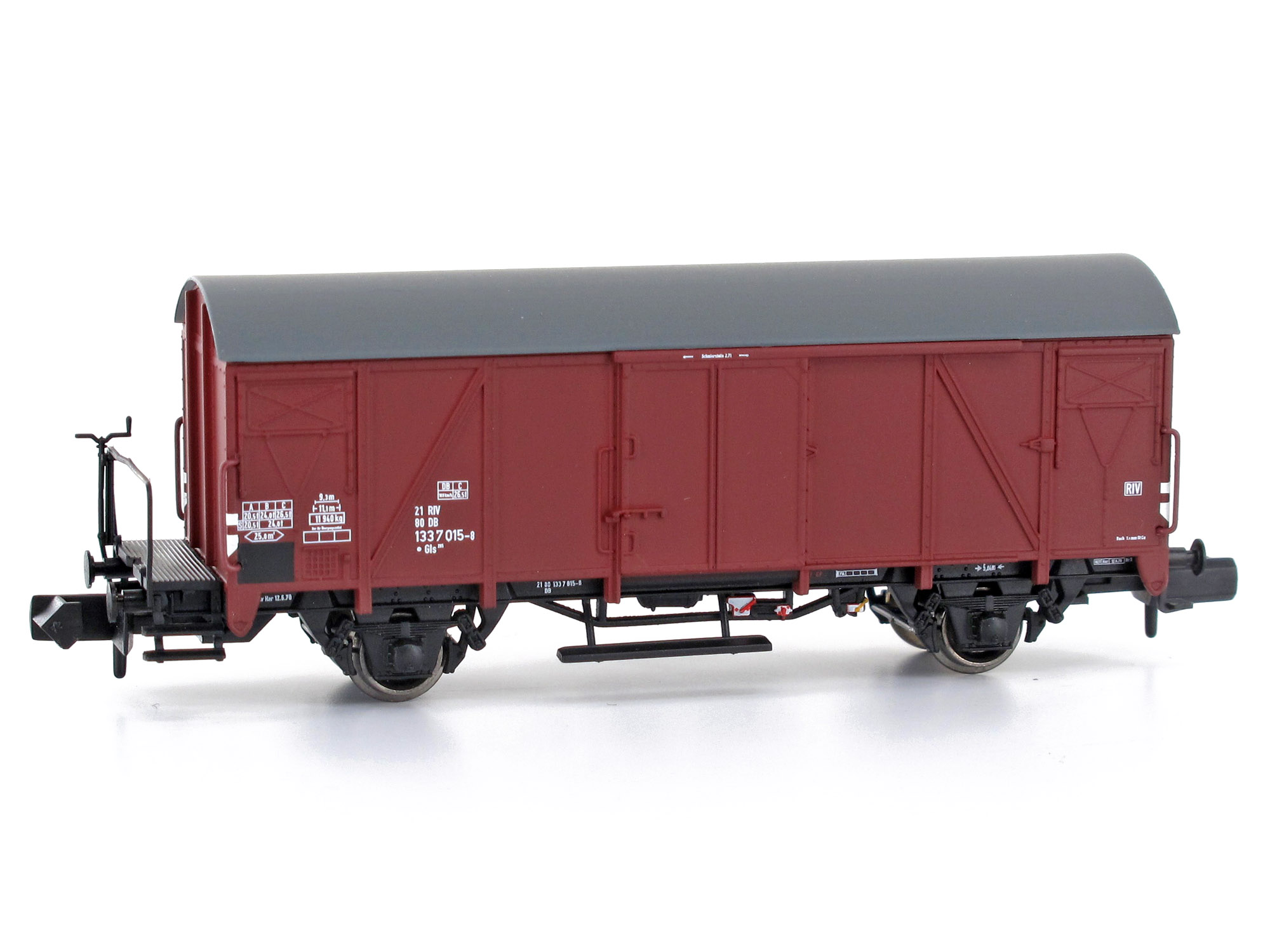 N Scale - Modellbahn Union - MU_N-G54003 - Covered wagon, Gls - Deutsche Bundesbahn - 1337 015-8