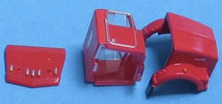 N Scale - Trainworx - 4080 - Accessories, Truck, Kenworth T800 Cab - Painted/Unlettered - Kenworth T800