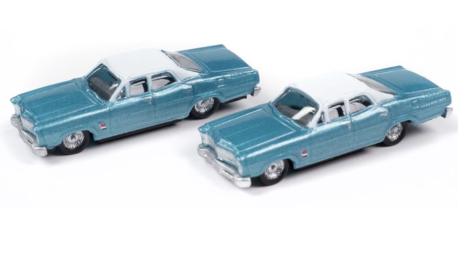 N Scale - Classic Metal Works - 50433 - Vehicle, Auto, Ford, Galaxie - Painted/Unlettered - 2-Pack
