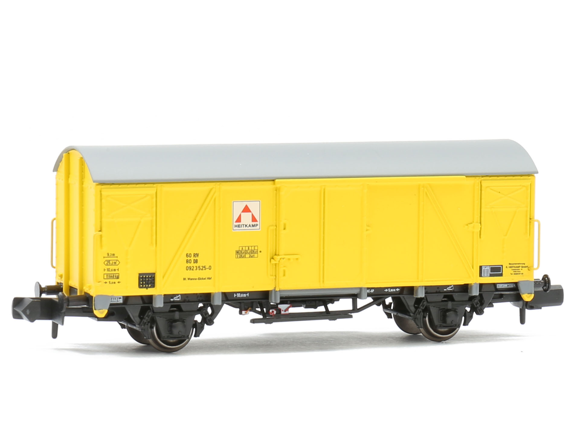 N Scale - Modellbahn Union - MU_N-G54109 - Covered wagon, Gms - 0923 525-0