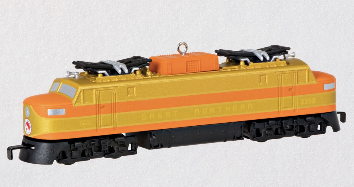 N Scale - Hallmark Cards - QXE3273 - Locomotive, Electric, GE EP-5 - Great Northern - 2358