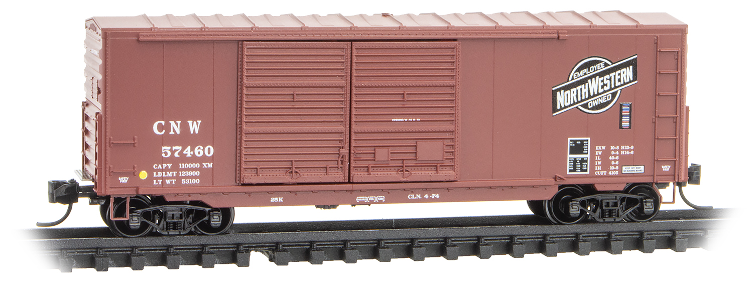 N Scale - Micro-Trains - 068 00 510 - Boxcar, 40 Foot, PS-1 - Pennsylvania - 57460