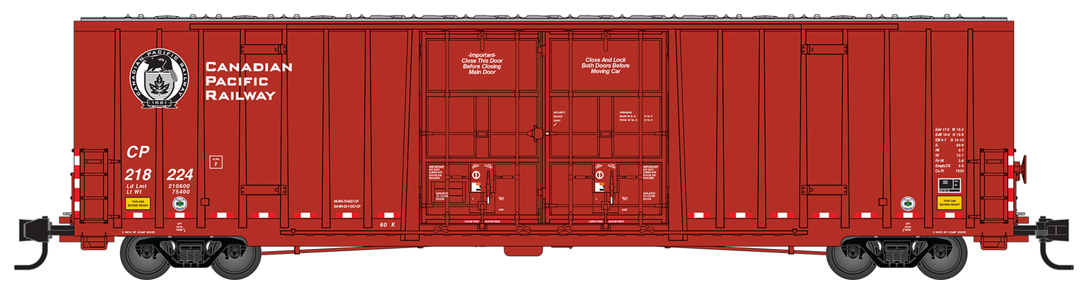 N Scale - Micro-Trains - 123 00 071 - Boxcar, 60 Foot, High-Cube ...