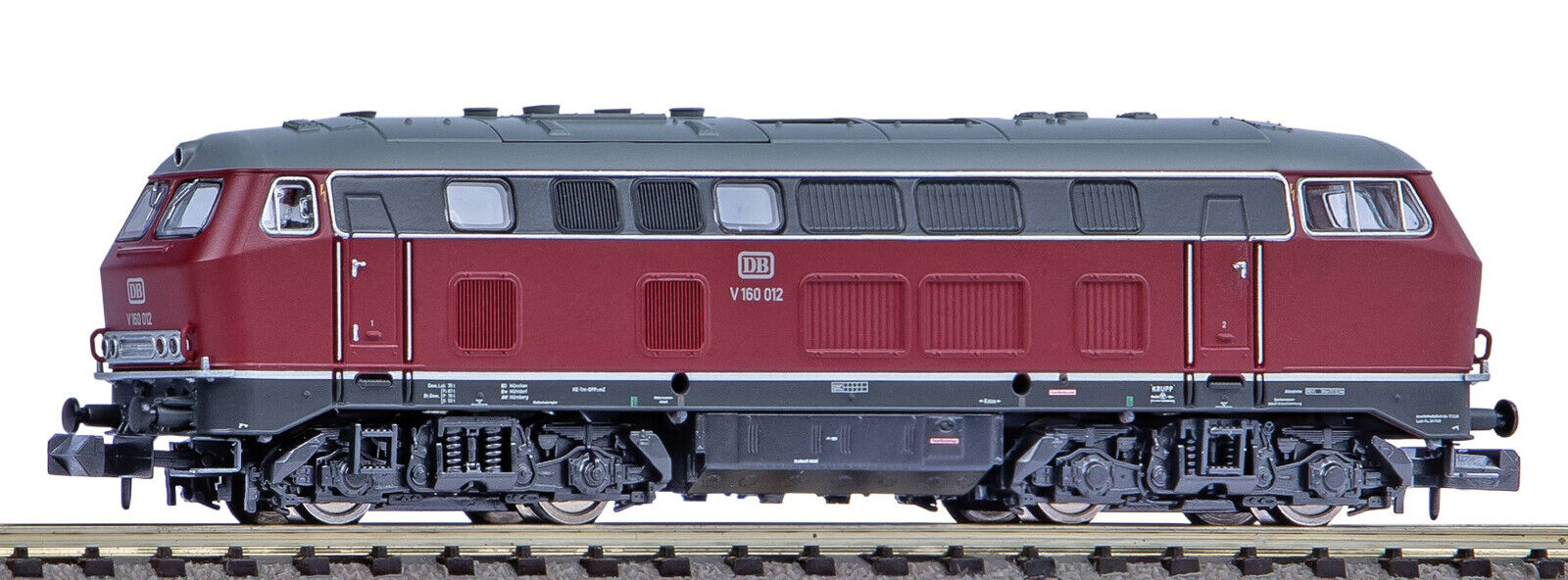 N Scale - Piko - 40524 - Locomotive, Diesel, BR V 160, Epoch III - Deutsche Bundesbahn - V 160 012