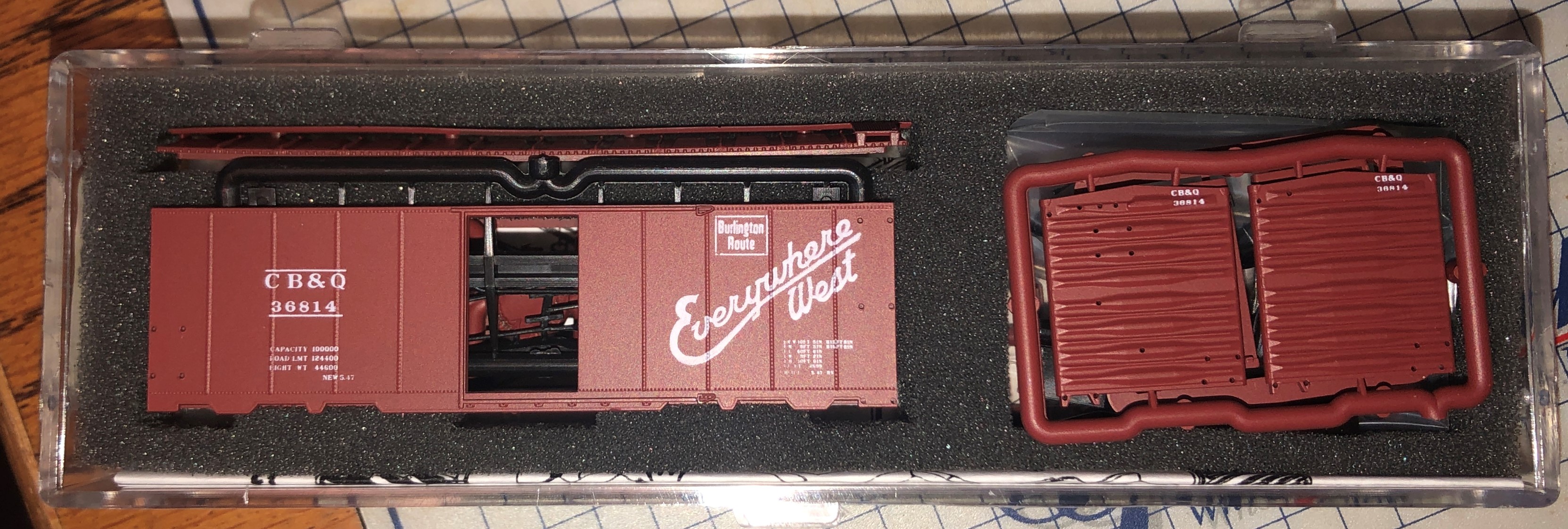 N Scale InterMountain 61805 11 Boxcar 40 Foot AAR 1944