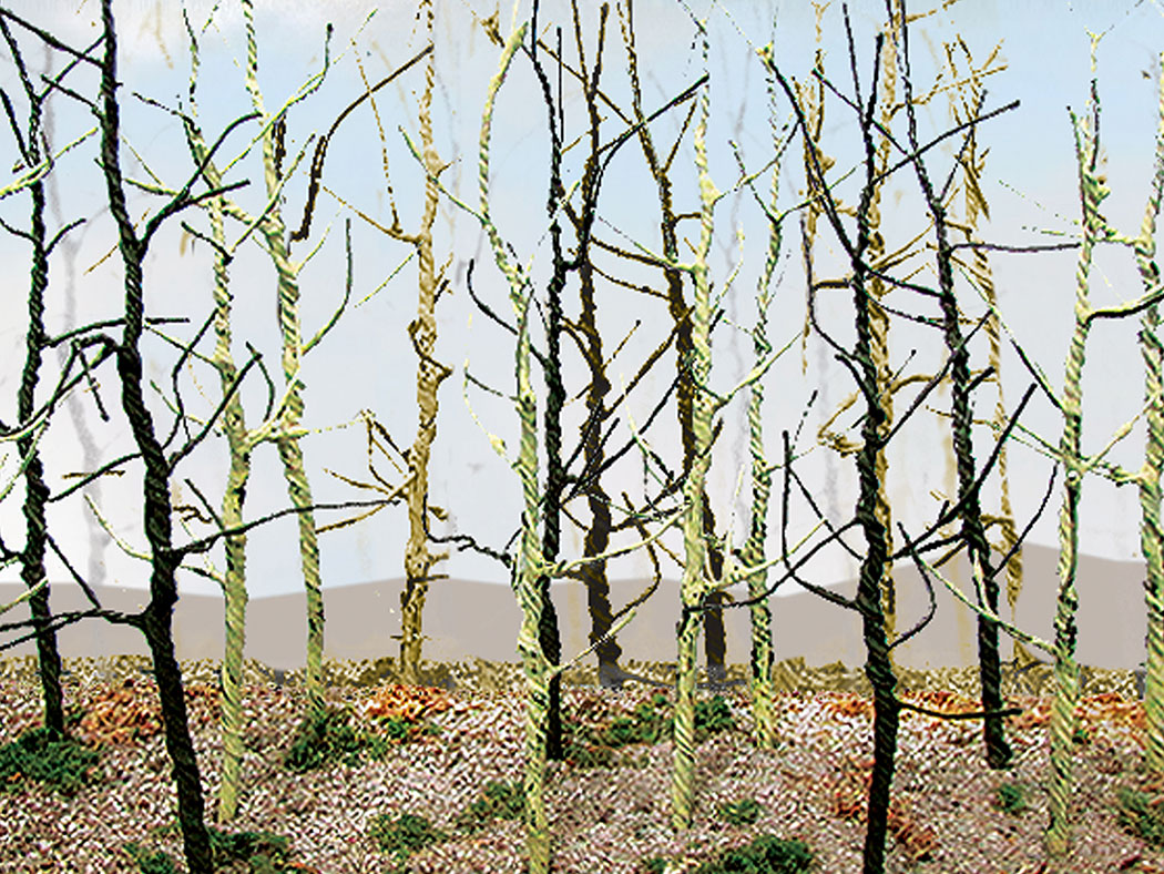 N Scale - Bachmann - 32509 - Scenery, Tree, Bare - Scenery