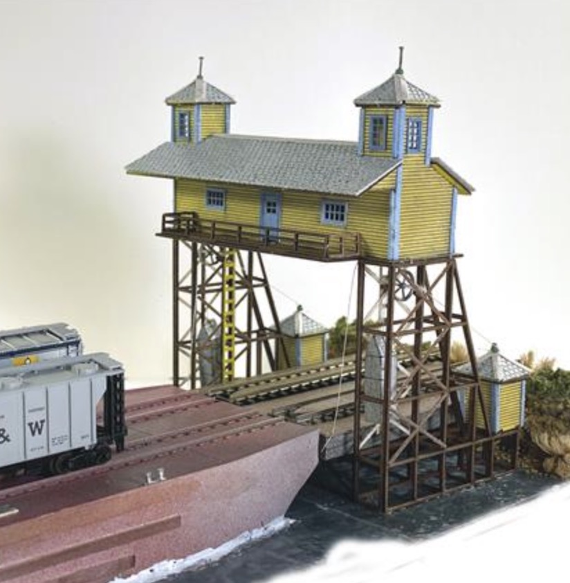 N Scale - N Scale Architect - 10060 - Structure, Railroad, Ferry, Car Slip - Railroad Structures