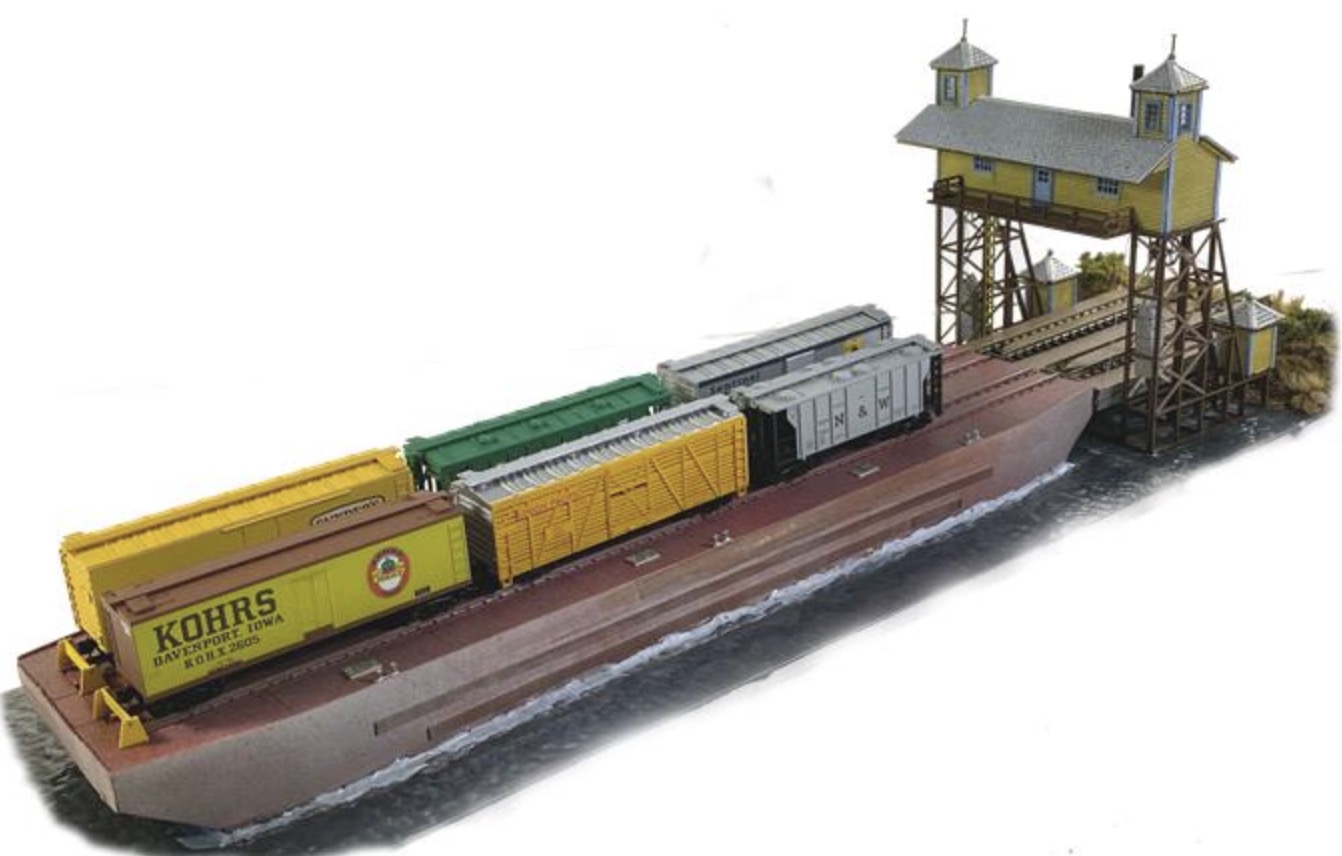 N Scale - N Scale Architect - 10062 - Structure, Railroad, Ferry, Car Slip - Railroad Structures