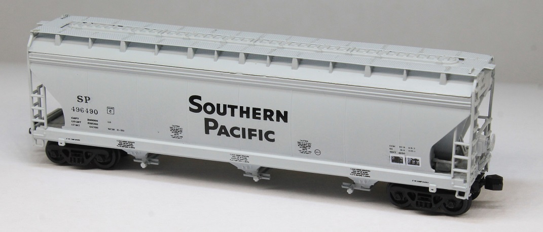 N Scale - Brooklyn Locomotive Works - BLW-1181-B1 - Covered Hopper, 3-Bay, ACF 4650 - Southern Pacific - 496490