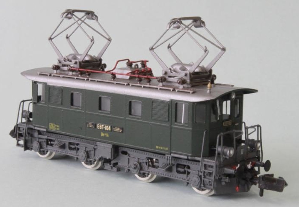 N Scale - Fulgurex - 1162 - Locomotive, Electric, BE 4/4 - Emmental-Burgdorf-Thun-Bahn - 104