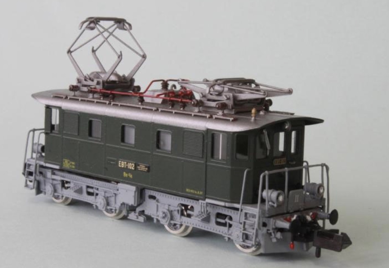 N Scale - Fulgurex - 1162/1 - Locomotive, Electric, BE 4/4 - Emmental-Burgdorf-Thun-Bahn - 102