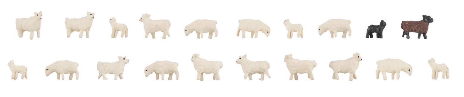 N Scale - Faller - 155907 - Figures, Animals, Sheep - Animals