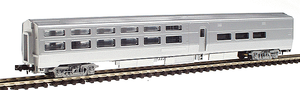 N Scale - Con-Cor - 0001-004670 - Passenger Car, Viewliner, Diner - Undecorated