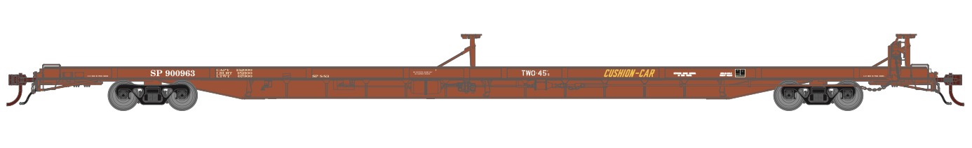 N Scale - Athearn - 14361 - Flatcar, 89 Foot, TOFC - Southern Pacific - 900963