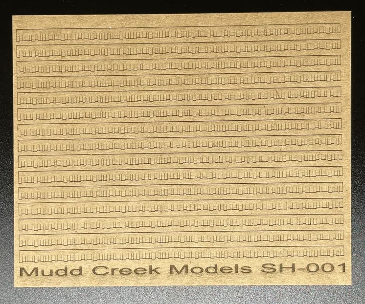 N Scale - Mudd Creek Models - SH-001 - Accessories, Detail Parts, Roof Shingles - Scenery