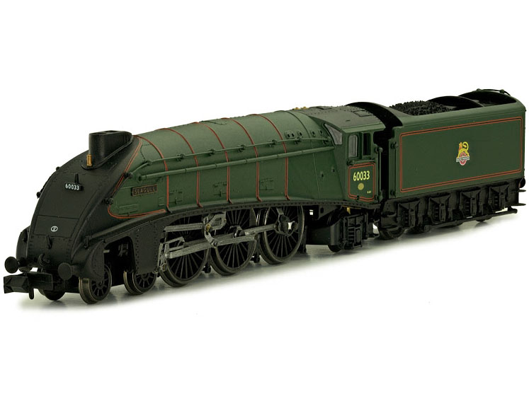 N Scale - Dapol - 2S-008-007 - Locomotive, Steam, 4-6-2 ,A4 Pacific - British Rail - 60033