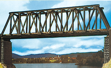 N Scale - Vollmer - 47801 - Structure, Bridge, Girder - Bridges and Piers