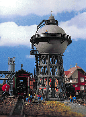 N Scale - Vollmer - 47546 - Structure, Municipal, Water Tower - Municipal Structures