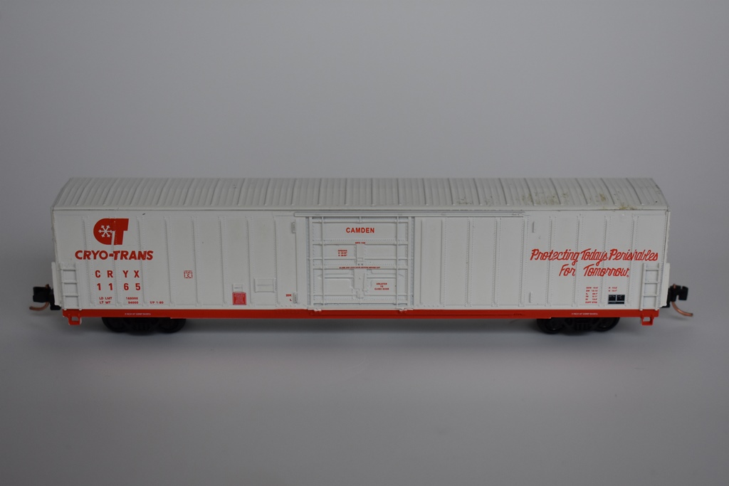 N Scale - Red Caboose - RN-17235-12 - Boxcar, 62 Foot, Insulated, Beer - Cryo-Trans - 1165