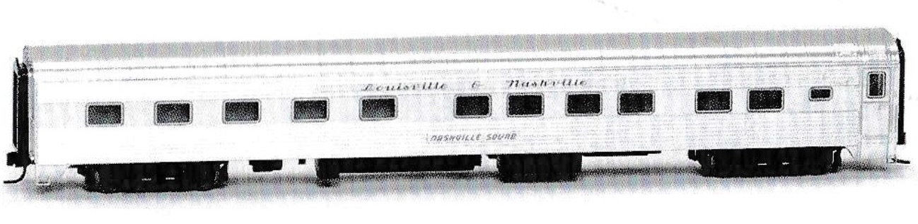 N Scale - Lowell Smith - LSSE 2022 - Passenger Car, Lightweight, Pullman, Sleeper 10-6 - Louisville & Nashville - Nashville Sound