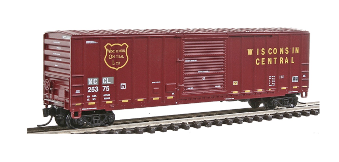 N Scale - Fox Valley - 80244 - Boxcar, 50 Foot, FMC, 5347 - Wisconsin Central - 25375