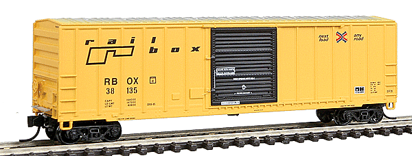 N Scale - Fox Valley - 80161 - Boxcar, 50 Foot, FMC, 5347 - RailBox - 38135