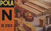 N Scale - Pola - 293 - Scenery, Detail Parts, Barrels, Crates - Scenery