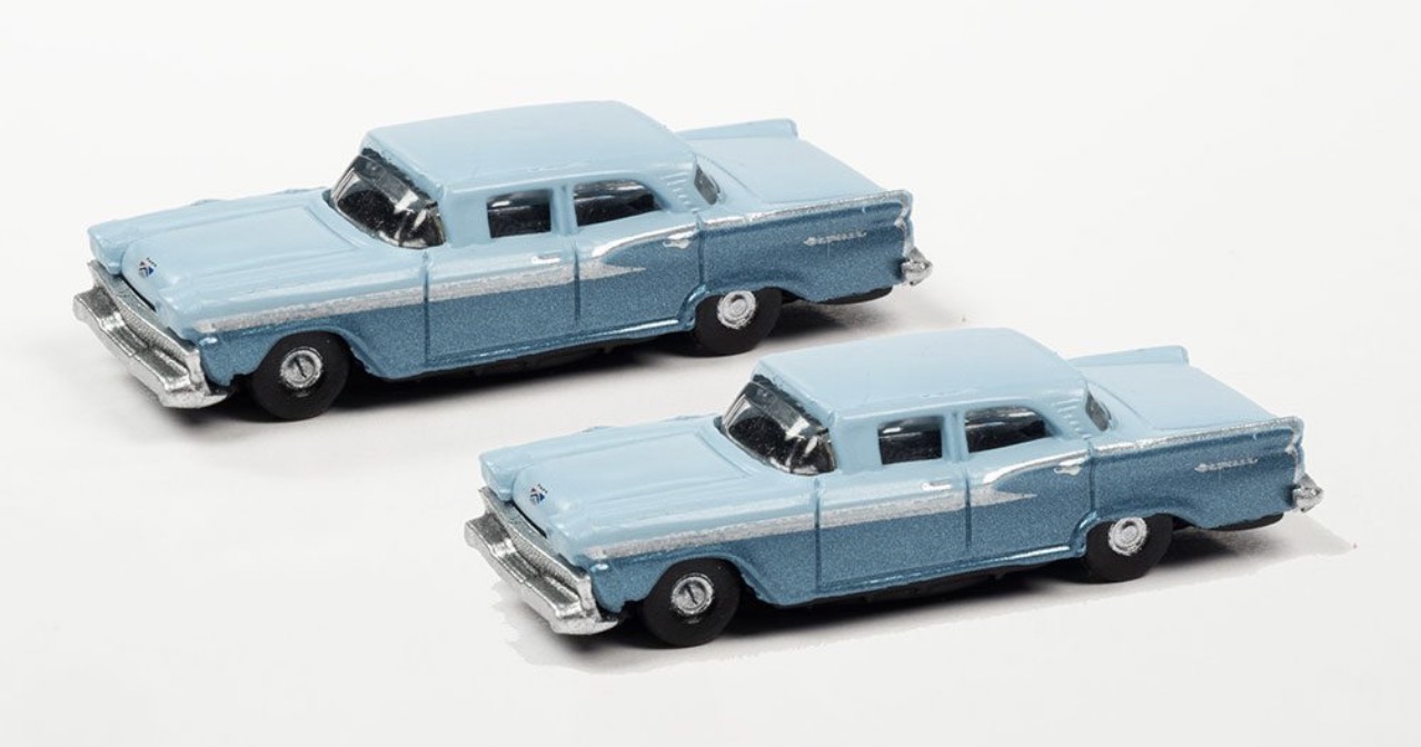 N Scale - Classic Metal Works - 50437 - Vehicle, Auto, Ford, Fairlane - Painted/Unlettered - 2-Pack