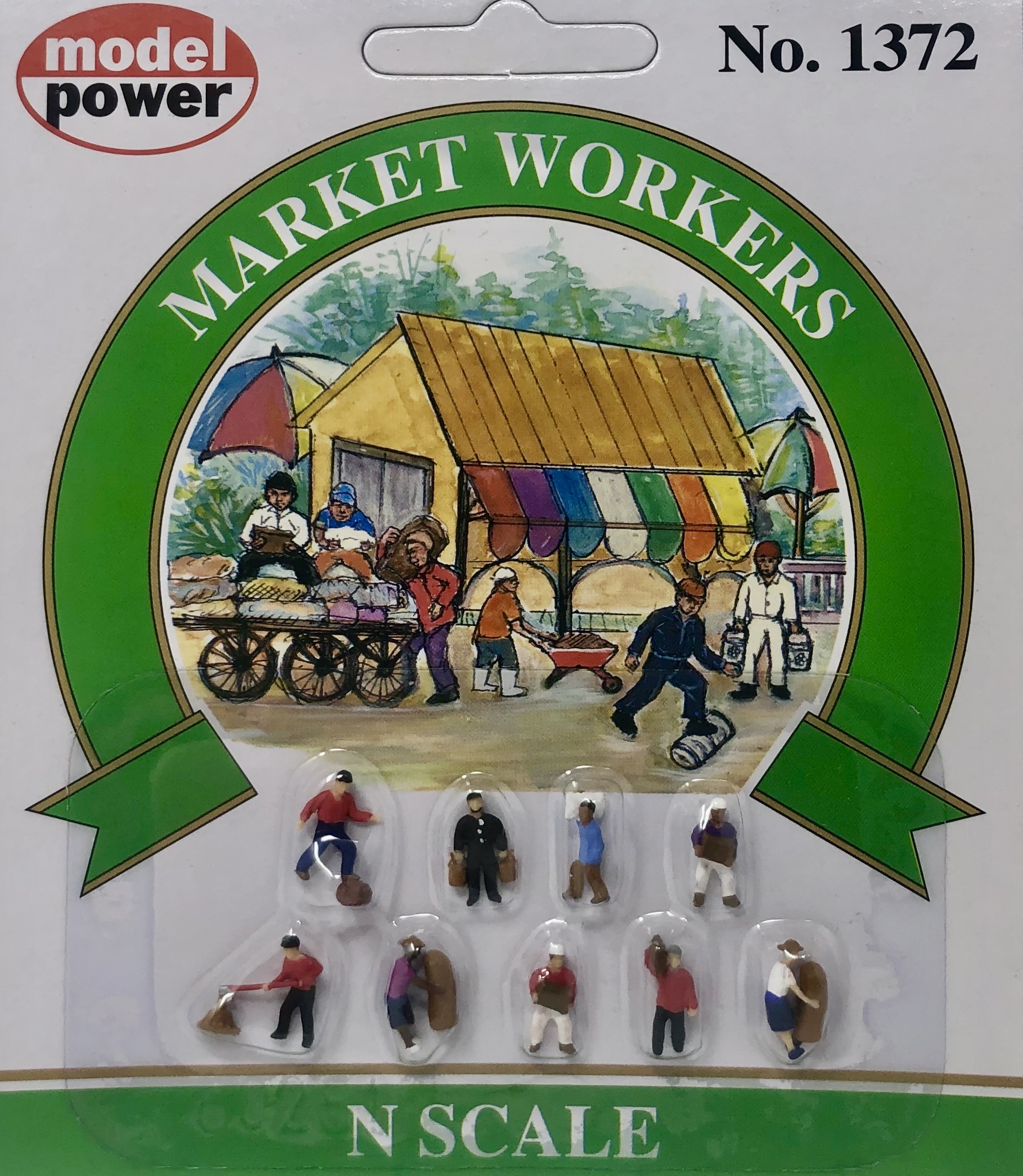 N Scale - Model Power - 1372 - Figures, People, Workers - People
