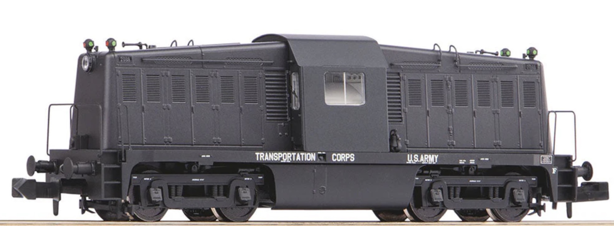 N Scale - Piko - 40803 - Locomotive, Diesel, Whitcomb, 65-Ton - United States Transportation Corps