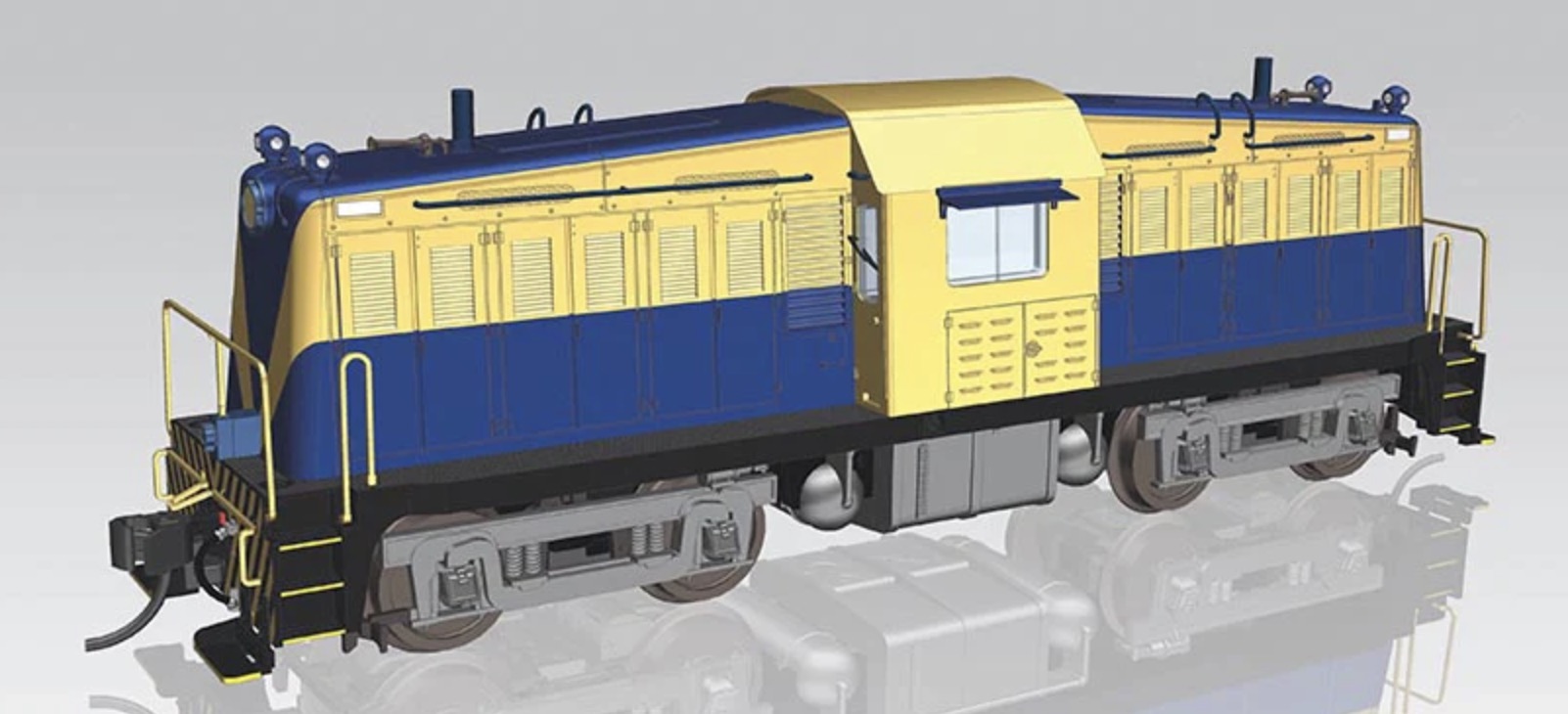 N Scale - Piko - 40804 - Locomotive, Diesel, Whitcomb, 65-Ton - Atlantic Coast Line
