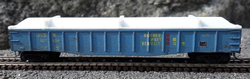 N Scale - North American Railcar - NGCMTL-V5 - Accessories,Gondola, Eco Fab Covers - Painted/Unlettered - 2-Pack