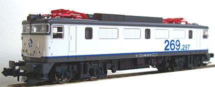 N Scale - Kato - 137-1304 - Electric Locomotive Mitsubishi RENFE 269 - Renfe - 269-297-8